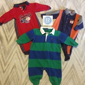 Boy's 6-12 and 12 month outfits